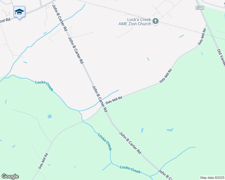 map of restaurants, bars, coffee shops, grocery stores, and more near 715 John B Carter Road in Fayetteville