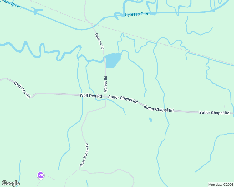 map of restaurants, bars, coffee shops, grocery stores, and more near 3333 Butler Chapel Road in Ramer