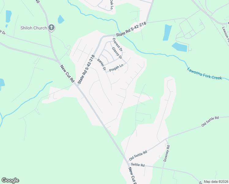 map of restaurants, bars, coffee shops, grocery stores, and more near 819 Trester Lane in Inman