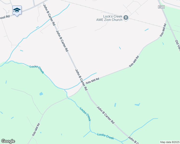 map of restaurants, bars, coffee shops, grocery stores, and more near 715 John B Carter Road in Fayetteville