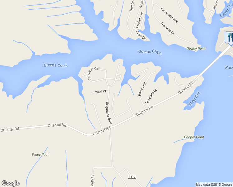 map of restaurants, bars, coffee shops, grocery stores, and more near 6706 Hummingbird Point in Oriental