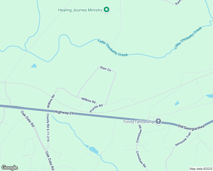 map of restaurants, bars, coffee shops, grocery stores, and more near 133 Starr Cir in Cowpens