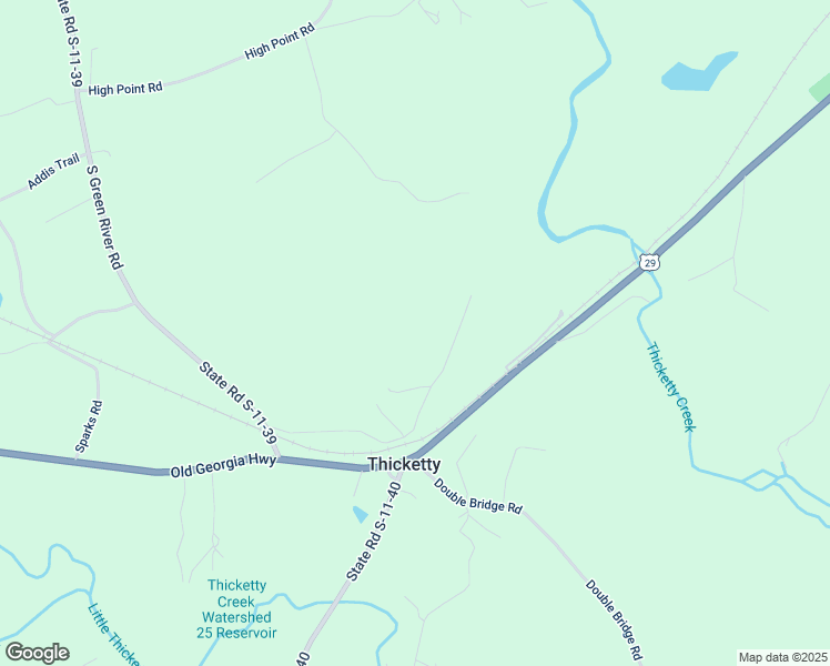 map of restaurants, bars, coffee shops, grocery stores, and more near 253 Rosa Drive in Cowpens