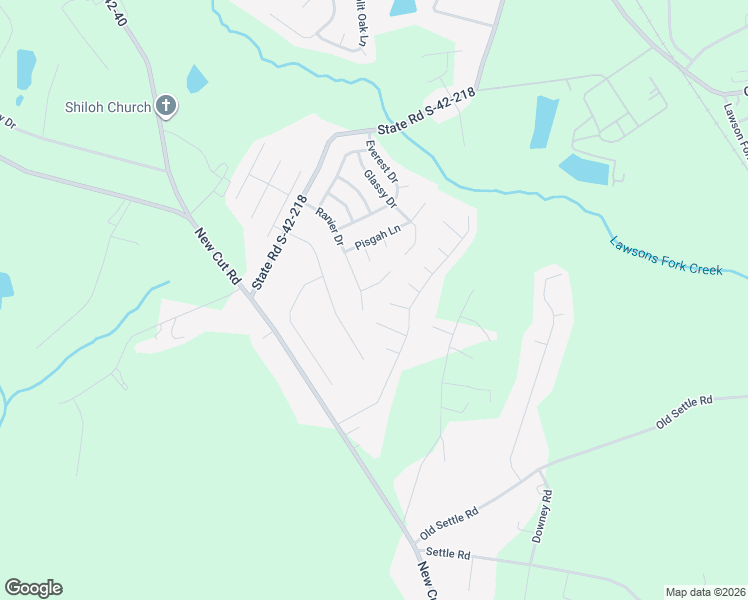 map of restaurants, bars, coffee shops, grocery stores, and more near 819 Trester Lane in Inman