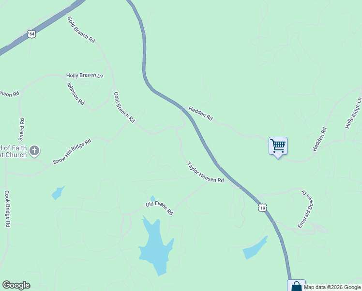 map of restaurants, bars, coffee shops, grocery stores, and more near 247 Taylor Hensen Road in Murphy
