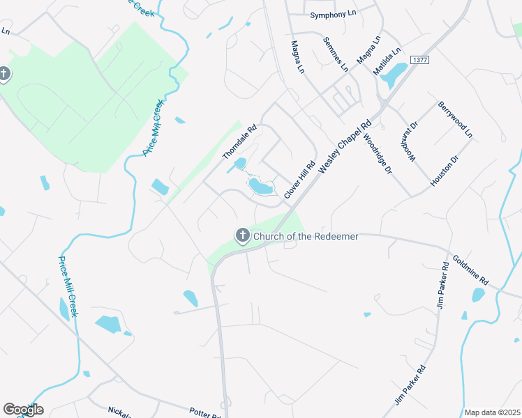 map of restaurants, bars, coffee shops, grocery stores, and more near 1001 Cabra Court in Indian Trail