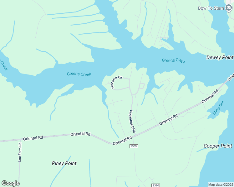 map of restaurants, bars, coffee shops, grocery stores, and more near 4009 Schooner Circle in Oriental