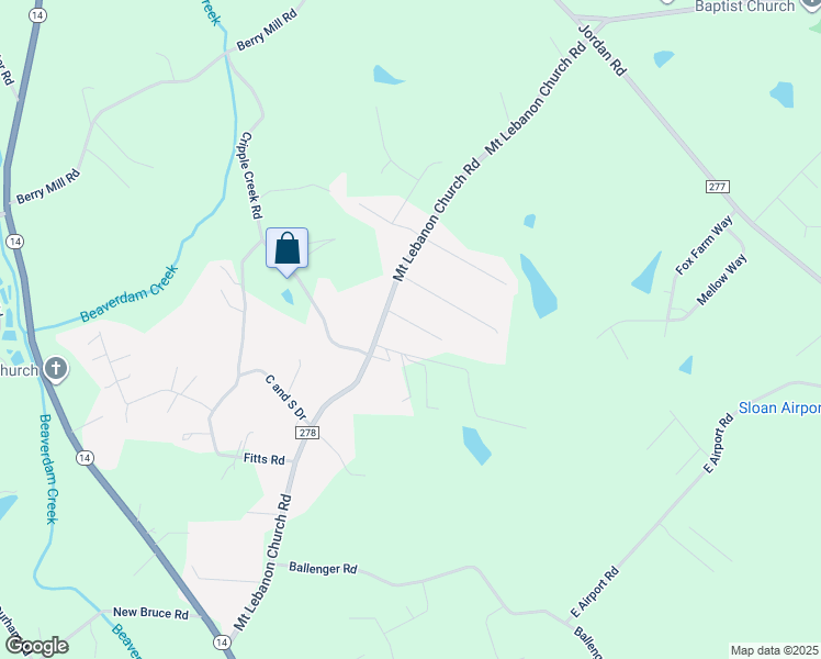 map of restaurants, bars, coffee shops, grocery stores, and more near 14 Exodus Way in Greer