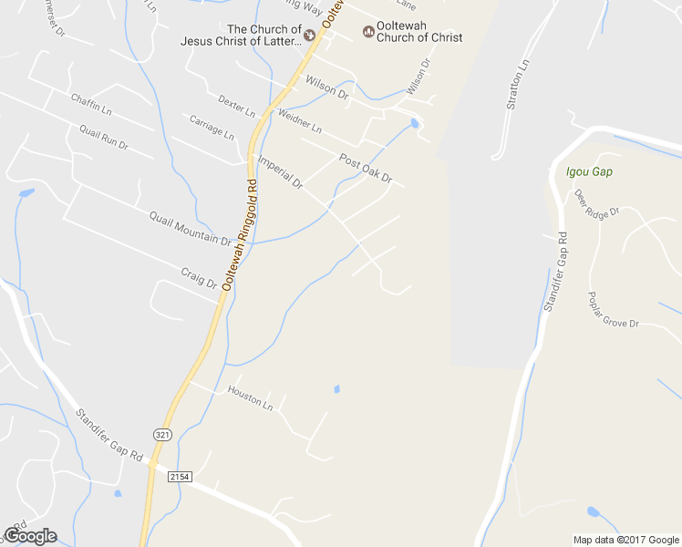 map of restaurants, bars, coffee shops, grocery stores, and more near 2703 Indian Creek Lane in Ooltewah