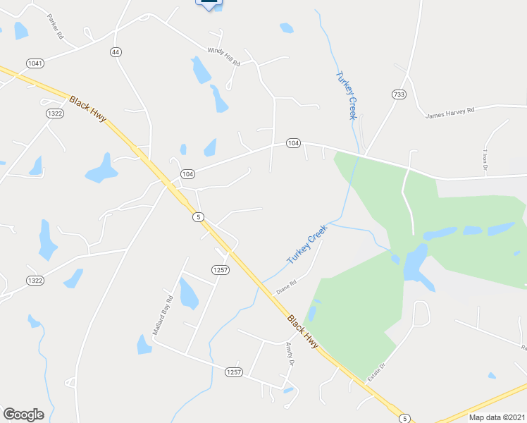 map of restaurants, bars, coffee shops, grocery stores, and more near 1684 Black Highway in York