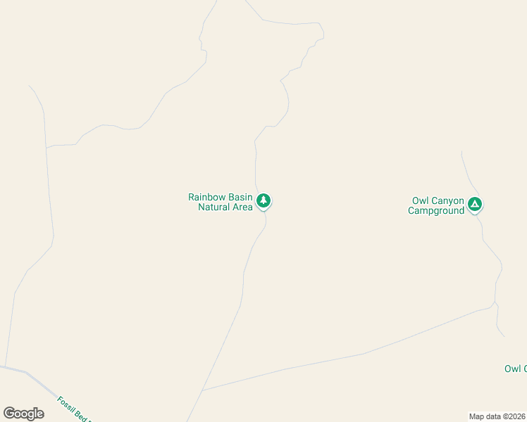 map of restaurants, bars, coffee shops, grocery stores, and more near Fossil Bed Road in Barstow