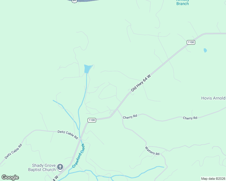 map of restaurants, bars, coffee shops, grocery stores, and more near 151 Hickory Ridge Circle in Hayesville