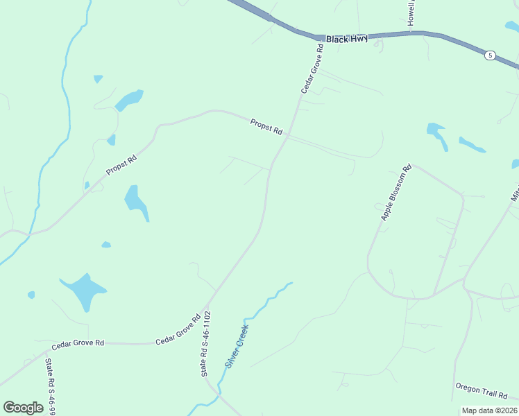 map of restaurants, bars, coffee shops, grocery stores, and more near 368 Cedar Grove Road in Clover