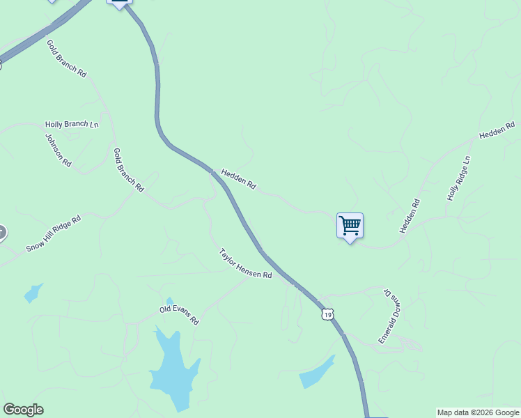 map of restaurants, bars, coffee shops, grocery stores, and more near 206 Hedden Road in Murphy