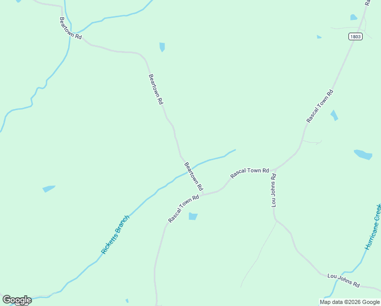 map of restaurants, bars, coffee shops, grocery stores, and more near 478 Beartown Road in Loretto