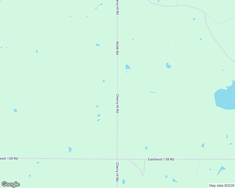 map of restaurants, bars, coffee shops, grocery stores, and more near Cherry Hill Road in Pottawatomie County