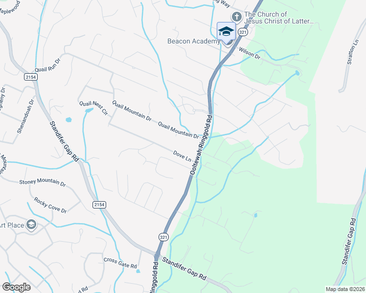 map of restaurants, bars, coffee shops, grocery stores, and more near 9240 Quail Mountain Drive in Ooltewah
