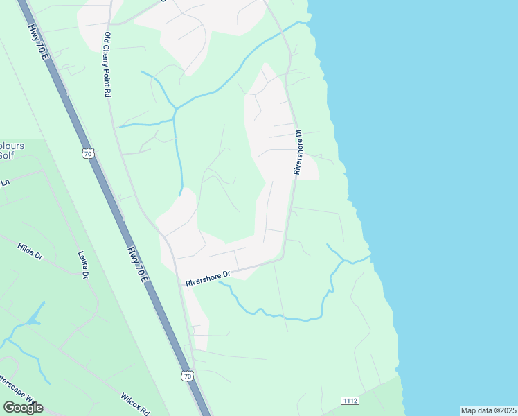 map of restaurants, bars, coffee shops, grocery stores, and more near 124 Luke Court in New Bern