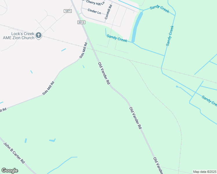 map of restaurants, bars, coffee shops, grocery stores, and more near 734 Old Vander Road in Fayetteville