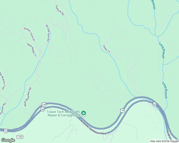 map of restaurants, bars, coffee shops, grocery stores, and more near 459 Turkey Pen Drive in Murphy