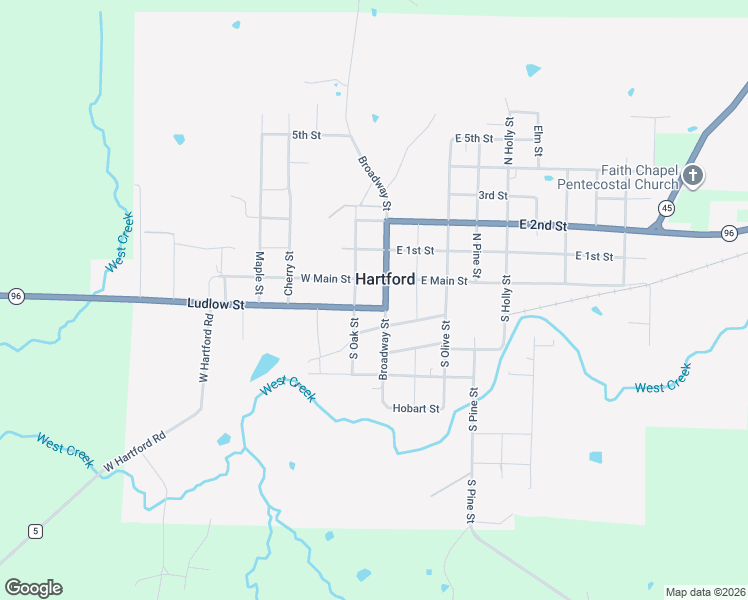 map of restaurants, bars, coffee shops, grocery stores, and more near in Hartford