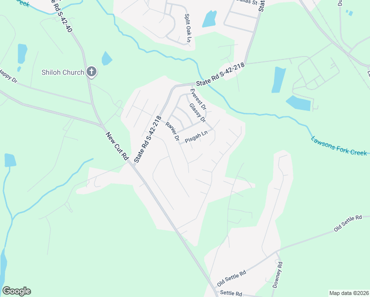 map of restaurants, bars, coffee shops, grocery stores, and more near 232 Ranier Drive in Inman