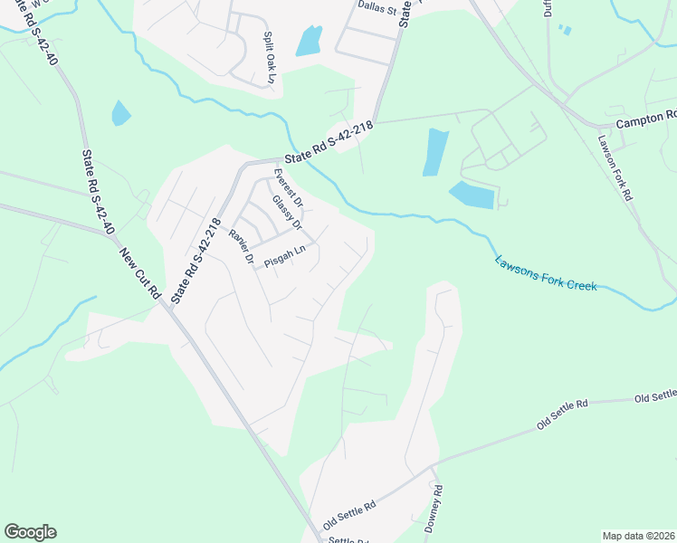 map of restaurants, bars, coffee shops, grocery stores, and more near 209 Luke Court in Inman