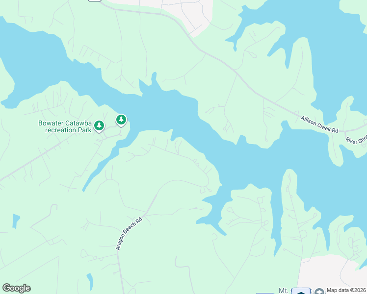 map of restaurants, bars, coffee shops, grocery stores, and more near 1743 Aragon Beach Road in Rock Hill
