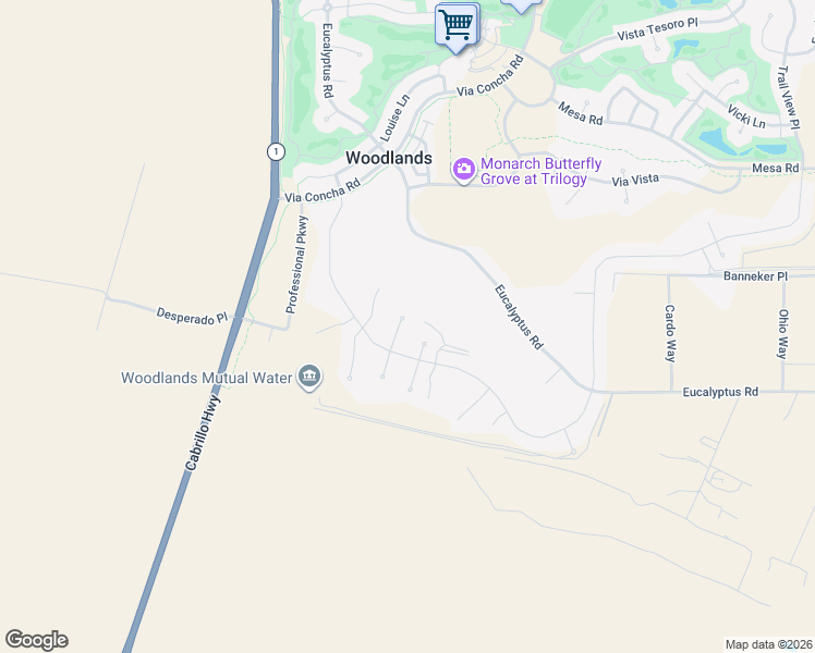 map of restaurants, bars, coffee shops, grocery stores, and more near 1120 AJ Lane in Nipomo