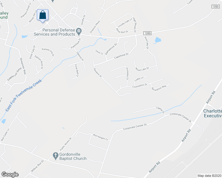 map of restaurants, bars, coffee shops, grocery stores, and more near 2205 Genesis Drive in Monroe