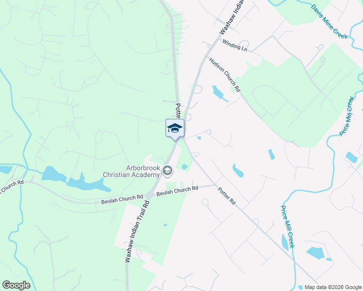 map of restaurants, bars, coffee shops, grocery stores, and more near 8711 Potter Road in Wesley Chapel