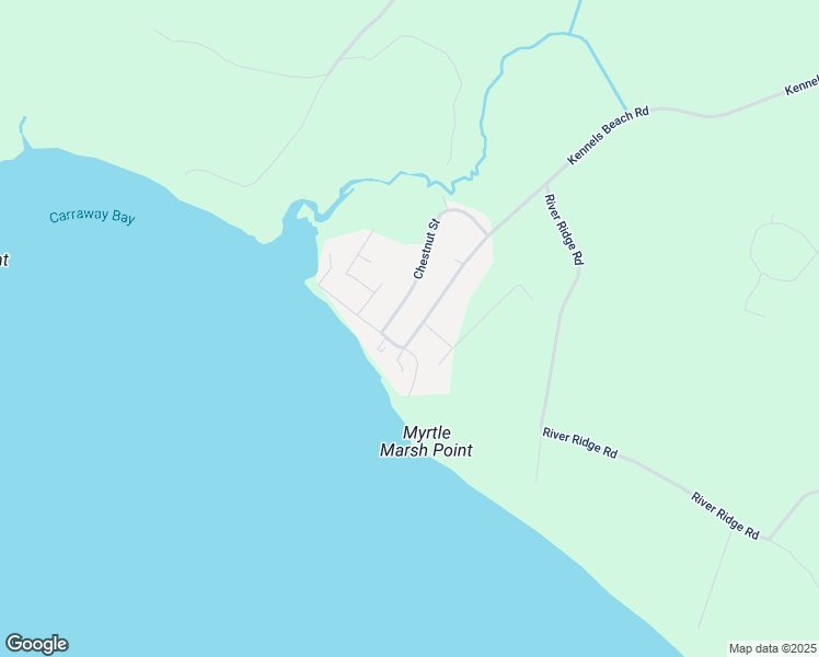 map of restaurants, bars, coffee shops, grocery stores, and more near 2038 Kennels Beach Road in Grantsboro