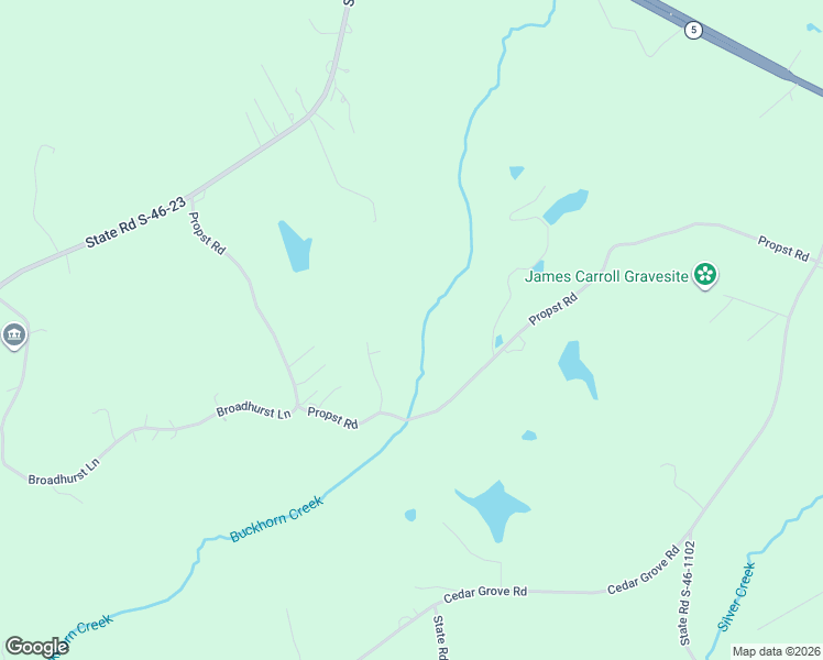 map of restaurants, bars, coffee shops, grocery stores, and more near 2972 Propst Road in Clover