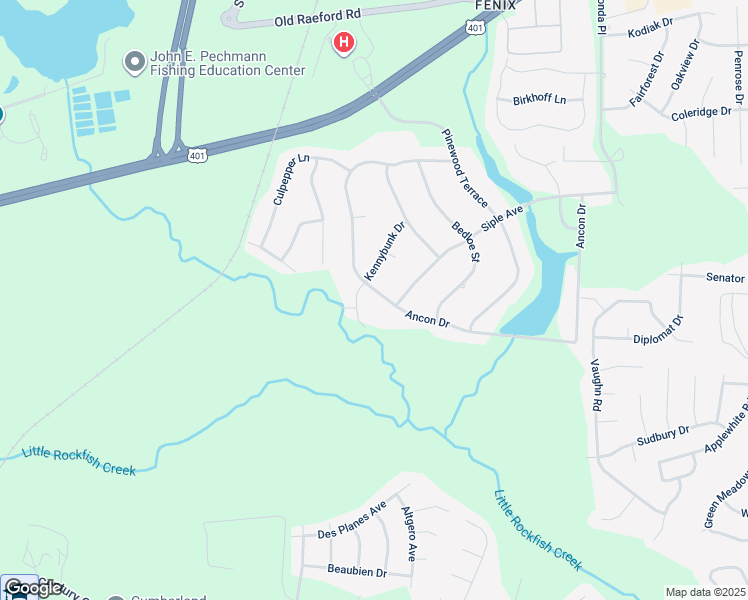 map of restaurants, bars, coffee shops, grocery stores, and more near 7904 Ancon Drive in Fayetteville