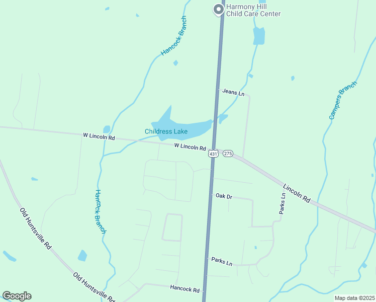map of restaurants, bars, coffee shops, grocery stores, and more near 12 West Lincoln Road in Fayetteville