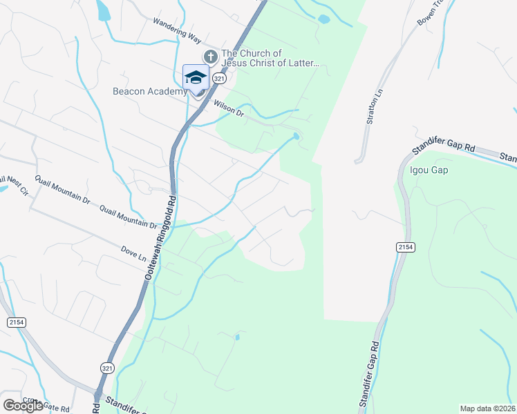 map of restaurants, bars, coffee shops, grocery stores, and more near 2808 Deerfield Rd in Ooltewah