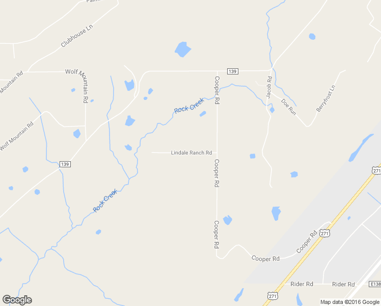 map of restaurants, bars, coffee shops, grocery stores, and more near Lindale Ranch Road in Poteau