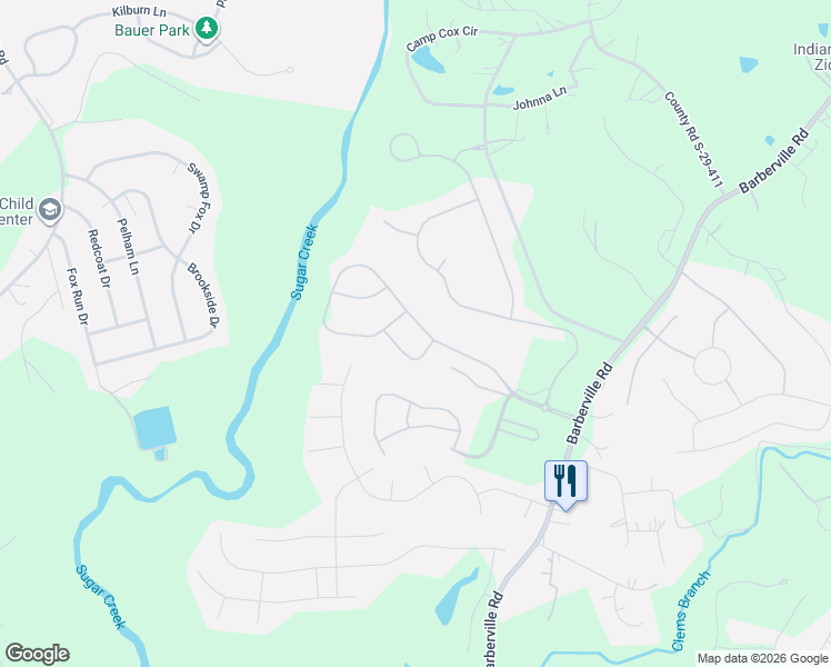 map of restaurants, bars, coffee shops, grocery stores, and more near 1169 Regions Boulevard in Indian Land