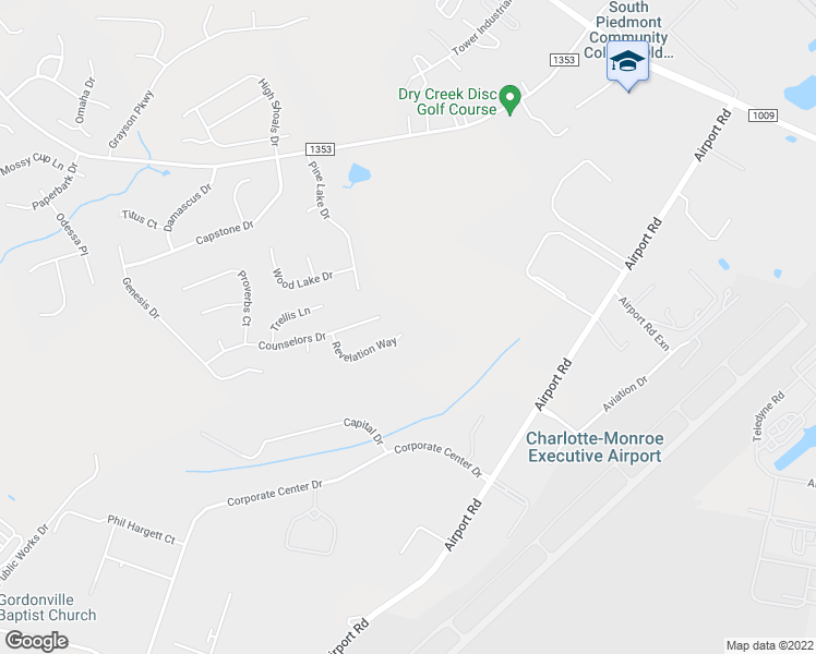 map of restaurants, bars, coffee shops, grocery stores, and more near 5034 Revelation Way in Monroe