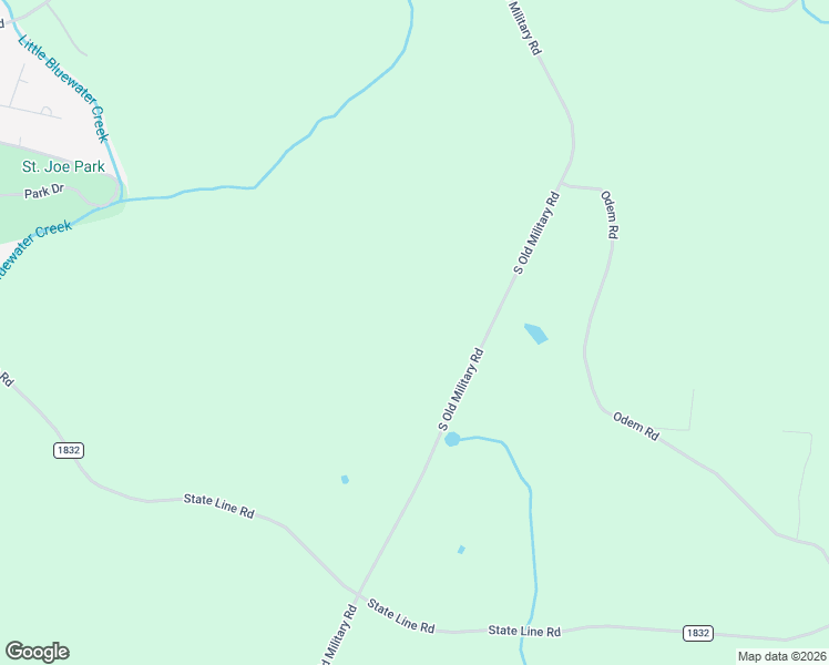 map of restaurants, bars, coffee shops, grocery stores, and more near 242 South Old Military Road in Saint Joseph