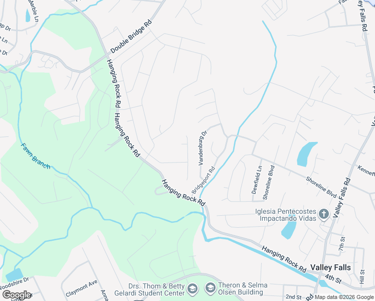 map of restaurants, bars, coffee shops, grocery stores, and more near 839 Vandenburg Drive in Boiling Springs