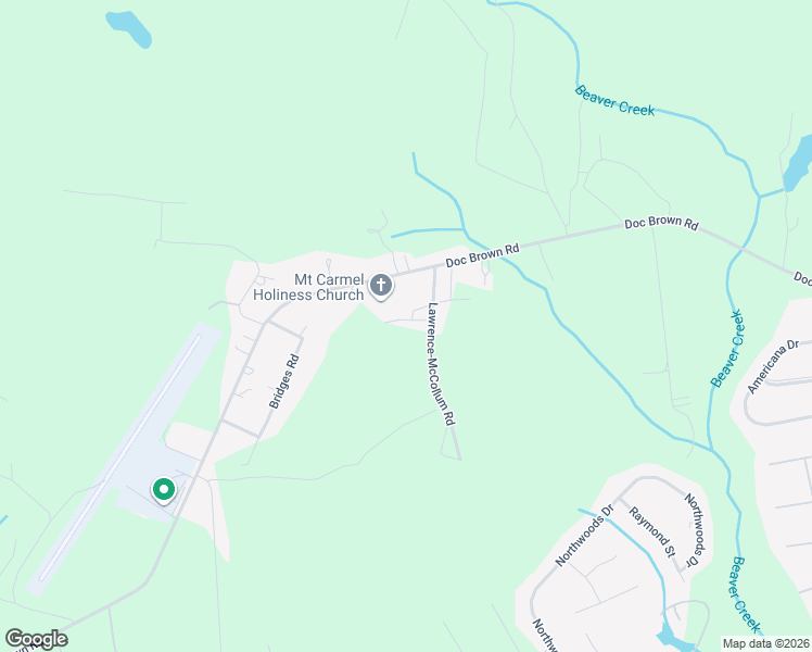 map of restaurants, bars, coffee shops, grocery stores, and more near 310-517 Lawrence Mccollum Road in Raeford