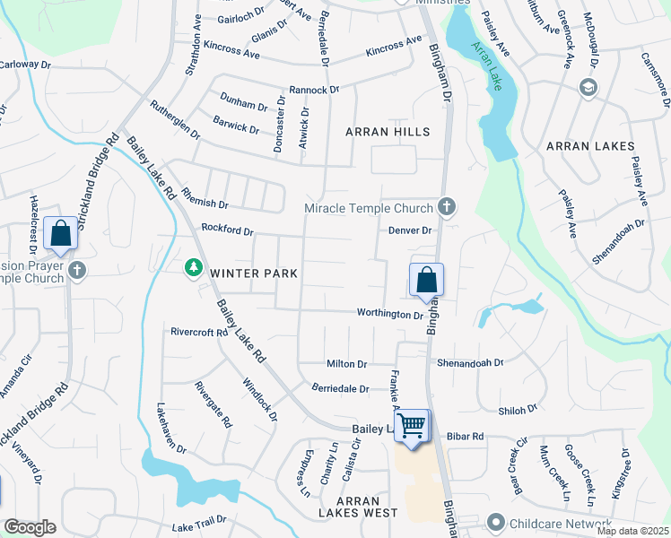 map of restaurants, bars, coffee shops, grocery stores, and more near 6309 Belle-Terre Court in Fayetteville