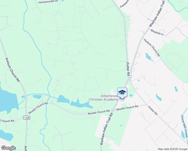 map of restaurants, bars, coffee shops, grocery stores, and more near 857 Spring Oaks Drive in Weddington
