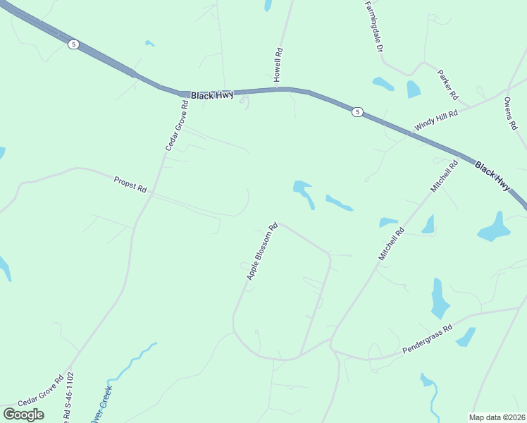 map of restaurants, bars, coffee shops, grocery stores, and more near 1941 Apple Blossom Road in York