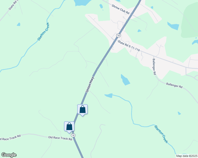 map of restaurants, bars, coffee shops, grocery stores, and more near 2991 Union Highway in Gaffney