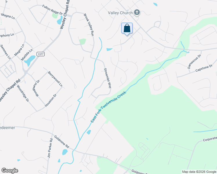 map of restaurants, bars, coffee shops, grocery stores, and more near 3004 Streamlet Way in Monroe
