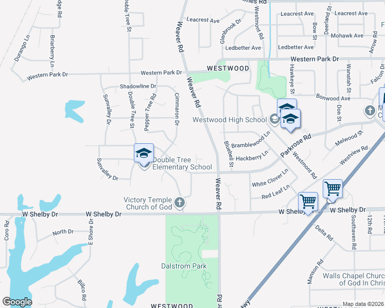 map of restaurants, bars, coffee shops, grocery stores, and more near 4539 Sundown Lane in Memphis