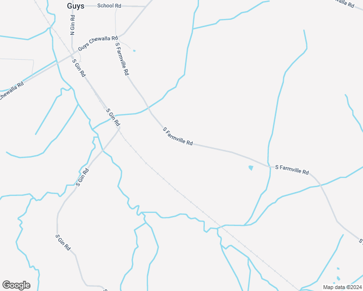 map of restaurants, bars, coffee shops, grocery stores, and more near 788 S Farmville Rd in Guys