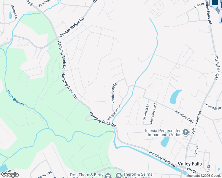 map of restaurants, bars, coffee shops, grocery stores, and more near 874 Vandenburg Drive in Boiling Springs